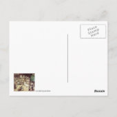 Carte Postale Chat School par Louis Wain Postcard (Dos)