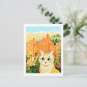 Carte Postale Chat & Shangri-la, Louis Wain (Debout devant)