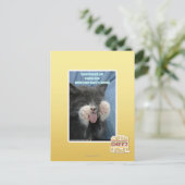 Carte Postale Chat Smartmouth (Debout devant)