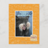 Carte Postale Chat Smartmouth (Devant)