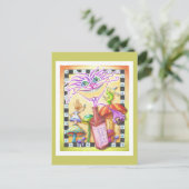 Carte Postale CHAT WorCHESHIRE (Debout devant)