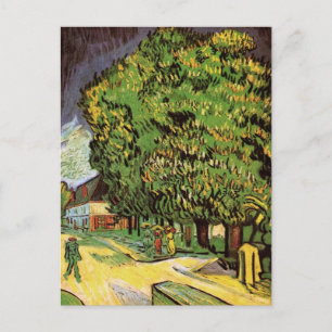 Carte Postale Châtaigniers en fleurs par Vincent van Gogh