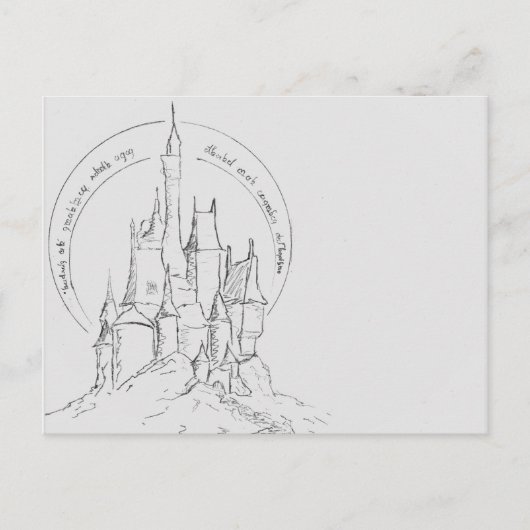 Carte Postale Château (Devant)