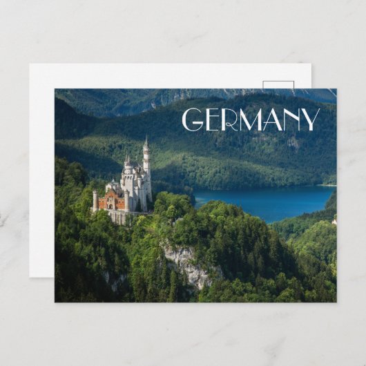 Carte Postale Château à Germany (Devant / Derrière)