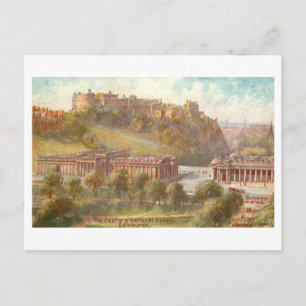 Carte Postale Château Ancien, Édimbourg, Écosse