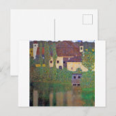 Carte Postale Château aquatique, Gustav Klimt (Devant / Derrière)