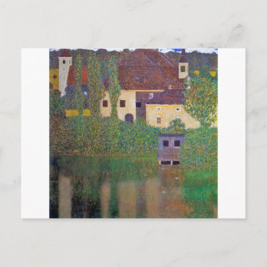 Carte Postale Château aquatique, Gustav Klimt (Devant)