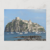Carte Postale Château Aragonais, Ischia, Italie (Devant)
