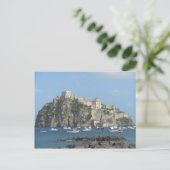 Carte Postale Château Aragonais, Ischia, Italie (Debout devant)