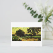 Carte Postale Château Auvers Paysage Twilight Van Gogh Fine (Debout devant)