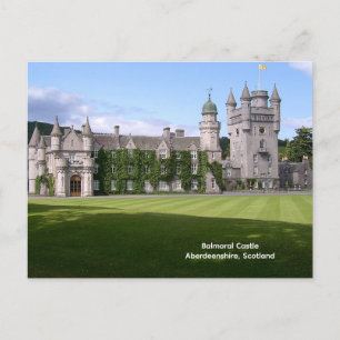 Carte Postale Château Balmoral, Aberdeenshire, Écosse