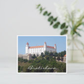 Carte Postale château bratislava blanc (Debout devant)