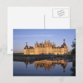 Carte Postale Château Chambord, Vallée de la Loire, France (Devant / Derrière)