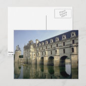 Carte Postale Château, Chenonceau, Indre/Loir, France (Devant / Derrière)