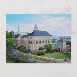 Carte Postale Château d'Akershus à Olso, Norvège