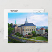 Carte Postale Château d'Akershus à Olso, Norvège (Devant / Derrière)