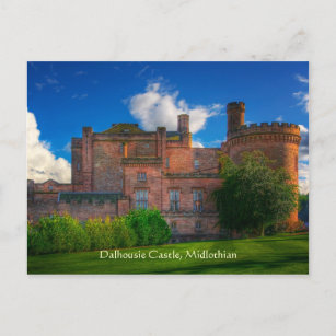 Carte Postale Château Dalhousie, Midlothian, Écosse