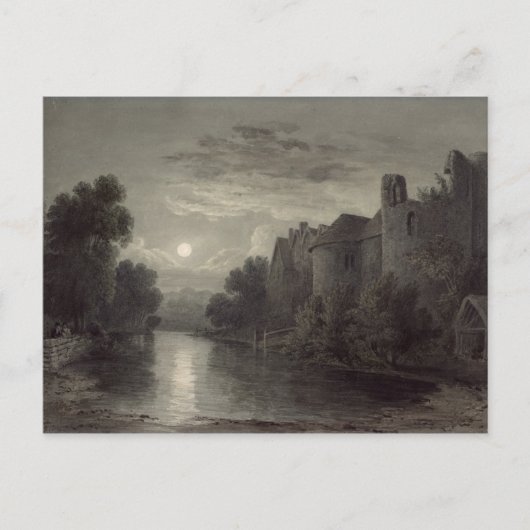 Carte Postale Château d'Allington, près de Maidstone, Kent; Lune (Devant)