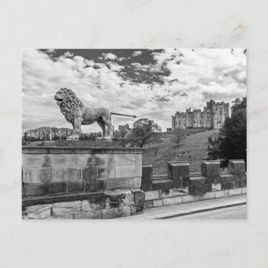 Carte Postale Château d'Alnwick, le Northumberland (Devant)