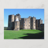 Carte Postale Château d'Alnwick, Northumberland, Angleterre (Devant)