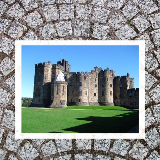 Carte Postale Château d'Alnwick, Northumberland, Angleterre