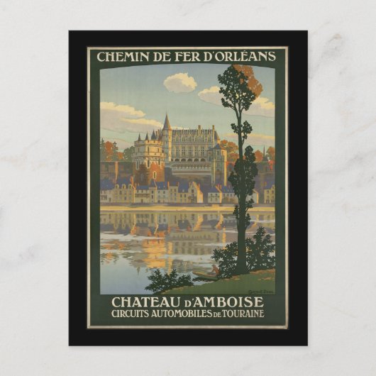 Carte Postale Château d'Amboise (Devant)