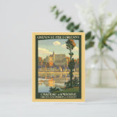 Carte Postale Château d'Amboise (Debout devant)