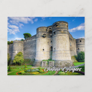 Carte Postale Château d'Angers, Angers, France