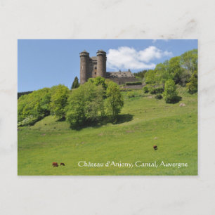Carte Postale Château d'Anjony, Auvergne