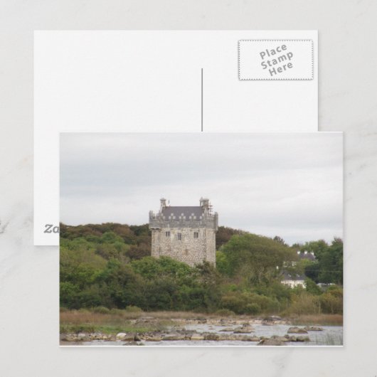 Carte Postale Château d'Annaghdown (Devant / Derrière)