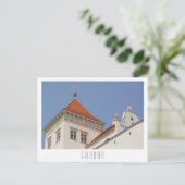 Carte Postale Château d'architecture de Grodno Belarus (Debout devant)