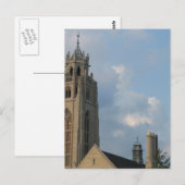 Carte Postale Château d'architecture gothique (Devant / Derrière)
