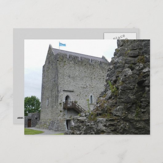 Carte Postale Château d'Athenry - Irlande (Devant / Derrière)