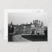 Carte Postale Château de Balmoral (Devant / Derrière)