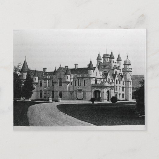 Carte Postale Château de Balmoral (Devant)