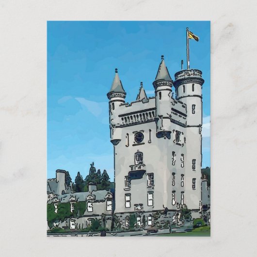 Carte Postale Château de Balmoral (Devant)