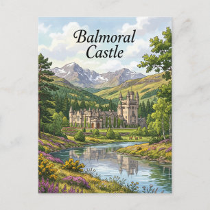 Carte Postale Château de Balmoral Écosse