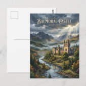 Carte Postale Château de Balmoral Royaume-Uni (Devant / Derrière)