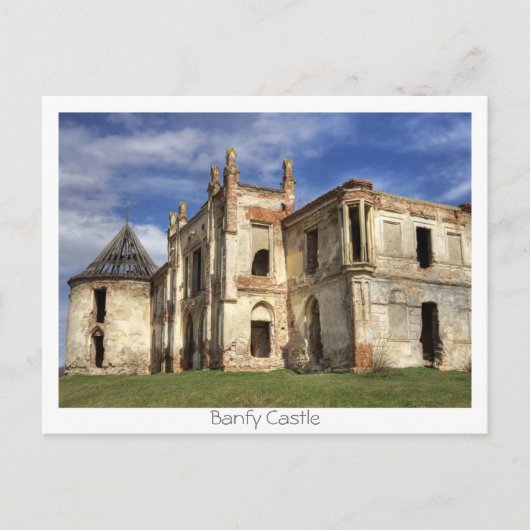 Carte Postale Château de Banfy (Devant)