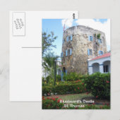 Carte Postale Château de Barbe Bleue, St. Thomas (Devant / Derrière)