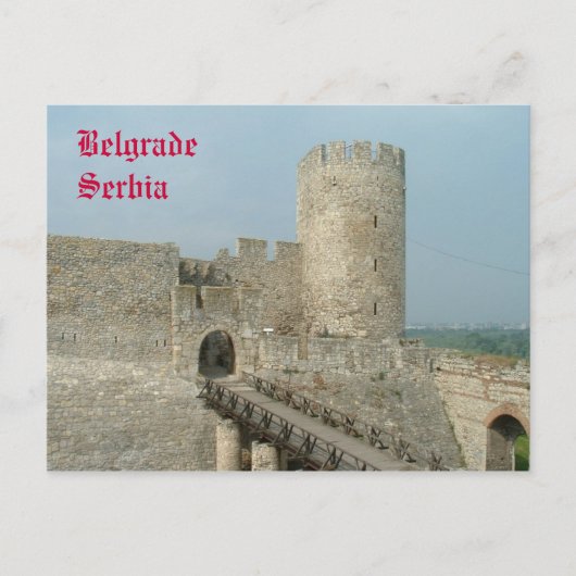 Carte Postale Château de Belgrade (Devant)