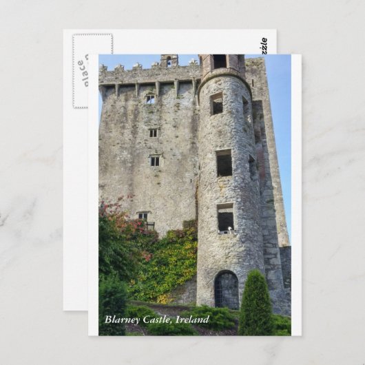 Carte Postale Château de Blarney (Devant / Derrière)