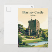 Carte Postale Château de Blarney Irlande (Devant / Derrière)