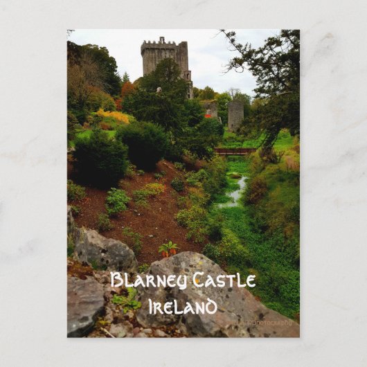 Carte Postale Château de Blarney, Irlande (Devant)