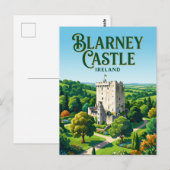 Carte Postale Château de Blarney Irlande (Devant / Derrière)