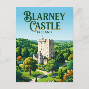 Carte Postale Château de Blarney Irlande