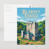 Carte Postale Château de Blarney Irlande (Devant / Derrière)