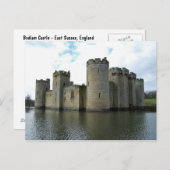 Carte Postale Château de Bodiam (Devant / Derrière)