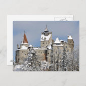 Carte postale Château de Bran, Transylvanie, Rouma (Devant / Derrière)