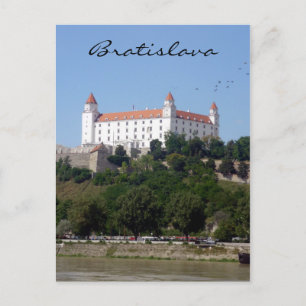 Carte Postale château de bratislava